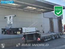 Semitrailer Humbaur HTS30 Lift/Lenkachse Hartholz-Bodenn maskinbärare begagnad
