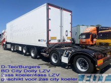 Semi remorque D-TEC CTD-40-04DB - DTec-Burgers BD CIty Dolly LZV koel/vries oplegger frigo mono température occasion