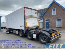 Naczepa D-TEC CTD-40-03-DB - 3ass- DTec-Burgers BD CIty Dolly LZV koel/vries oplegger chłodnia z regulowaną temperaturą używana