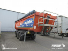 Semi remorque Schmitz Cargobull Semitrailer Tipper Steel half pipe body 27m³ benne occasion