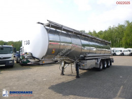 Návěs cisterna potravinářský Burg Food tank inox 30.5 m3 / 3 comp + pump