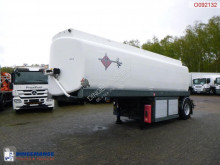 Yarı römork Fuel tank alu 22 m3 / 4 comp + pump + counter tank ikinci el araç