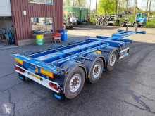 Semi remorque D-TEC FLEXITRAILER VCC-01 MULTI 3 SAF assen - Schijfremmen - Banden 70% - 03/2022 APK (O615) porte containers occasion