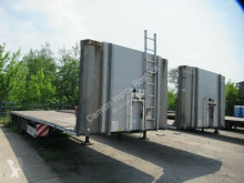 Fliegl flatbed semi-trailer Plateau mit Containerverriegelung, 5 Querbalken