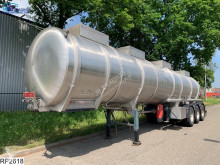 Semitrailer tank Panissars Chemie RVS tank, 31.720 liter, 4 compartments