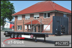Sættevogn Krone SD 27, Stahlmatte, Steckrungen flatbed brugt