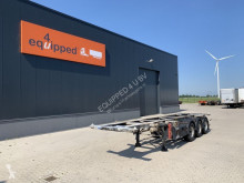 Semitrailer Groenewegen 20FT/30FT ADR-Chassis, BPW, GALVANIZED, ALCOA, NL-Chassis containertransport begagnad