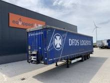 Semitrailer skjutbara ridåer (flexibla skjutbara sidoväggar) Krone Mega Liner