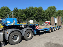 نصف مقطورة حاملة آليات Langendorf 6 AXLE + 4 STEERING AXLES + HYDRAULIC RAMPS + REMOTE CONTROL