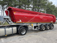 Semi remorque benne Stas S300CX - 30m³ ALU KIPPER - SAF - WABCO SMARTBOARD - LIFT-AXLE - ALU WHEELS - DISC BRAKES - BELGISCHE PAPIEREN