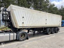 Semi reboque basculante Schmitz Cargobull 50m3 VOLUME KIPPER - STEEL CHASSIS / ALU TIPPER - SAF - DISC BRAKES - LIFT-AXLE -