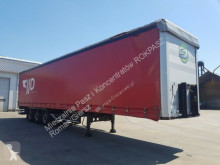 Semi reboque BURG Curtain Semitrailer 2014 year caixa aberta com lona usado