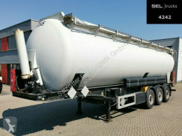 Yarı römork tank tozdan oluşan/toz halinde ürünler Feldbinder KIP 52/7000/A/2 / ADR AT/ 52.000 l /Alu-Felgen