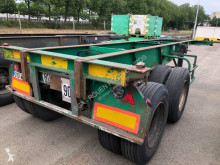 Semitrailer containertransport Van Hool porte container 20