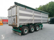 Semi remorque benne Lück 50 m3 Stahlmulde- Stahlchassis- Lift- ALU- Türen