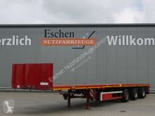 Trailer platte bak Broshuis 3 AOU-48/1, 3 Lenkachsen, 7m Teleskopierbar, SAF