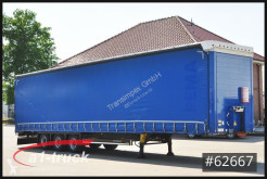 Semi reboque caixa aberta com lona Schmitz Cargobull S01, Mega, TÜV neu, guter Zustand