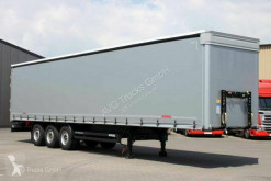Semi reboque caixa aberta com lona Kögel SN 24 Schiebeplane Coil 9 m Liftachse