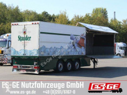 Ackermann 3-Achs-Kofferauflieger semi-trailer used beverage delivery