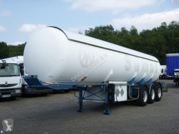 Félpótkocsi Guhur Low-pressure gas tank steel 31.5 m3 / 10 bar (methyl chloride) használt gázszállító tartálykocsi