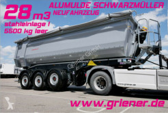 Schwarzmüller半挂车 K serie /ALUMULDE 5500 KG 28m³/ ALU/STAHLEINLAGE 车厢 新车