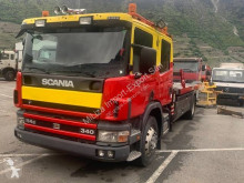 Камион Scania P114 Scania P114 GB Kran автовоз втора употреба