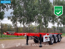 Fliegl timber semi-trailer SDS Rungen Liftachse Holztransport 20+30ft. TREE