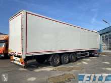 Semi reboque plywood gesloten, hardhout vloer furgão usado