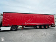 Semi remorque Schmitz Cargobull Tautliner 3 essieux avec hayon rideaux coulissants (plsc) occasion