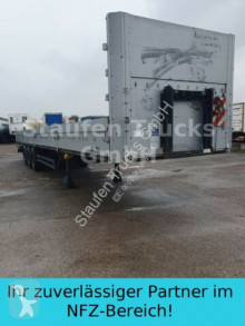 Semi remorque porte engins Kögel SN 24 Plateau mit Bordwände