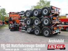 Semi remorque D-tec 3-Achs-Containerchassis Multi plateau occasion