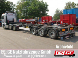 Semi remorque Kögel 3-Achs-Containerchassis multifunktionell châssis occasion