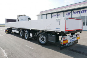 Semitrailer Krone SDP 27 / BAUSTOFF / RUNGENT. /TRIDEC LENKUNG BPW platta ny
