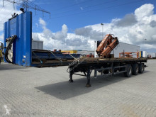 Flatbed semi-trailer platte oplegger