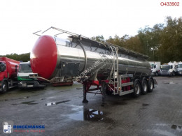Návěs Chemical tank inox 18.5 m3 / 1 comp cisterna chemikálie použitý