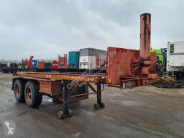 Sættevogn Pacton 2126 C-2K Tipping Container chassis 20ft. Full Steel with own engine containervogn brugt
