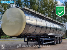 Feldbinder chemical tanker semi-trailer TSA 543-3 Heating / Chemie / 54.000 Ltr / 3 Comp.
