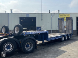Fruehauf heavy equipment transport semi-trailer T34 Low loader Full Spring Loading Ramps