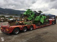 Yalcin 3 ESSIEUX semi-trailer used heavy equipment transport