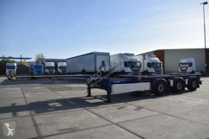 Renders - SLIDING TABLE - SAF AXLES - DISC BRAKES - X STEERING semi-trailer used container