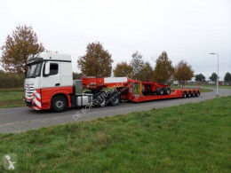 Faymonville heavy equipment transport semi-trailer STBZ 4VA + D-2 Dolly Variomax