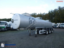 Félpótkocsi Magyar Chemical tank inox 22.5 m3 / 1 comp használt vegyi anyagok tartálykocsi