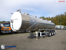 Naczepa Maisonneuve Chemical tank inox 32.8 m3 / 1 comp ADR valid till 11/04/2022 cysterna produkty chemiczne używana