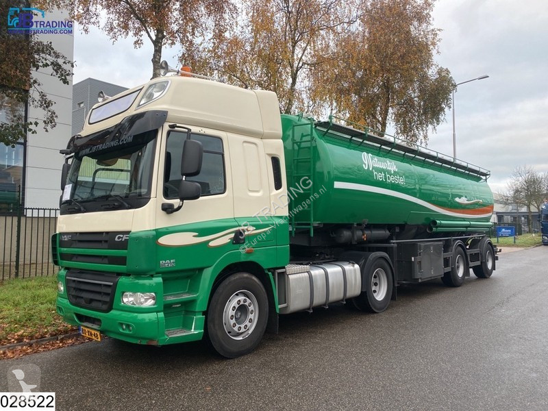 Tanker Semi Trailer Used Wijnveen Silo Truck 10 Euro 5 Silo Bulk 8 Comp Combi Ad N