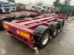 Semi remorque porte containers Pacton TXC 343 KB 4x - MULTI CHASSIS - 3x EXTENDABLE - 20 2x20 30 40 45 ft - LIKE NEW! - TOP!