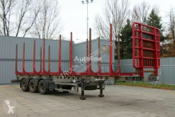 Panav timber semi-trailer NVD 44, AXLES BPW, LIFT AXLE, TIRES 70%