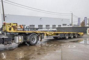 Trax heavy equipment transport semi-trailer FOSSES+RAMPES HYDRAULIQUE+ESS.DIR./STEERING/
