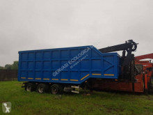 Félpótkocsi Gervasi CANGURO használt billenőkocsi hulladékvasnak