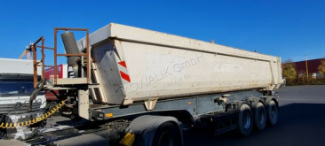 Semitrailer Schmitz Cargobull SKI Stahlmulde Halbschale SAF 27-28m³ flak begagnad