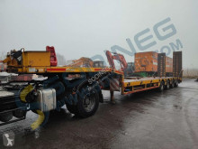 Faymonville 4 essieux semi-trailer used heavy equipment transport